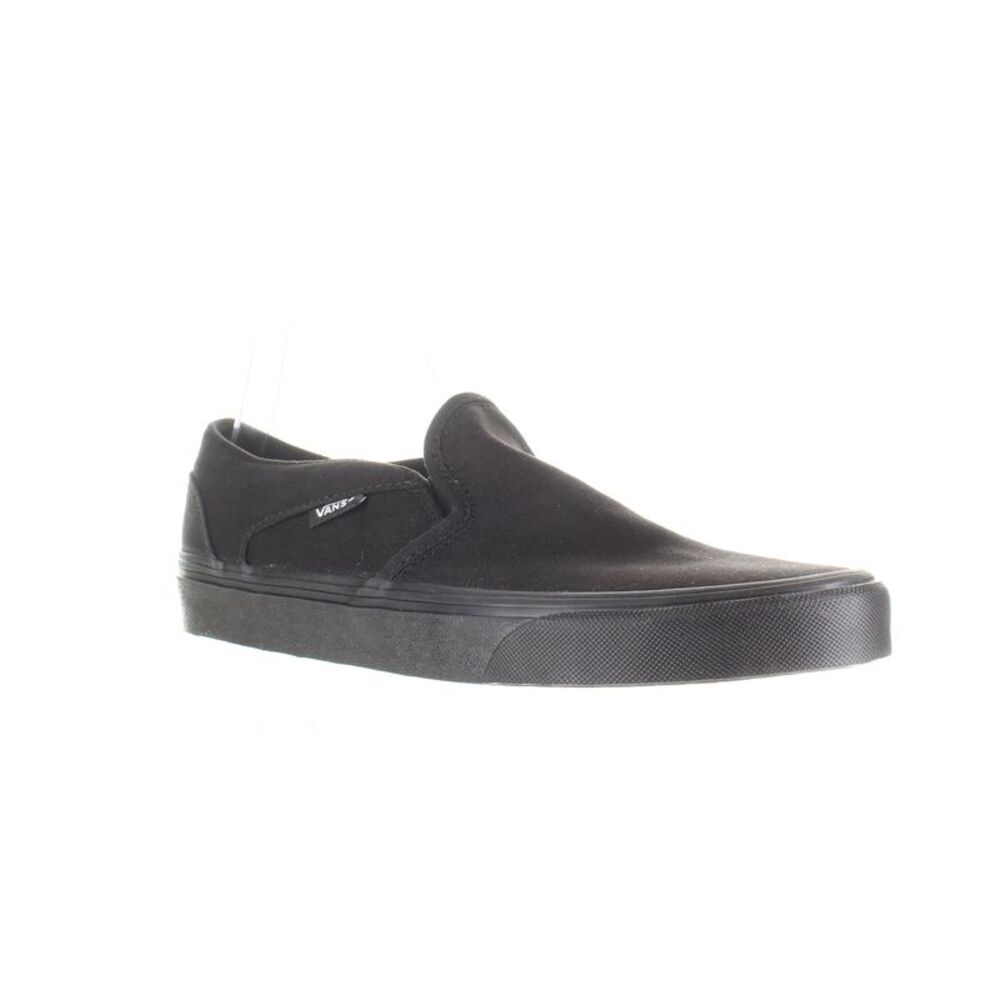 Vans Womens Asher Flex Black Skateboarding Shoes Size 8.5 Medium (B, M) - Picture 2 of 4